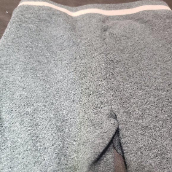 Guess Sweatpants Grey Pink Accents Embroidered Logo Elastic Waist 24 Month Size - Picture 5 of 7